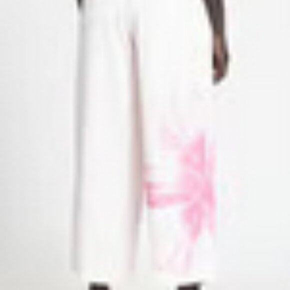 Pull On Printed Wide Leg Pant   Floral Photo - Picture 3 of 3